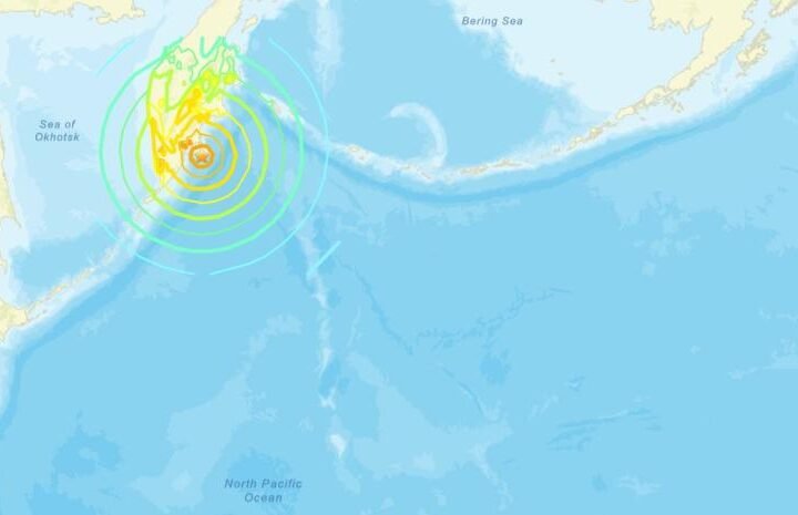 Terremoto de magnitud 6.2 sacude la península rusa de Kamchatka