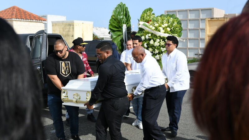 Angelita Curiel “La Mulatona” en su ultimo adiós