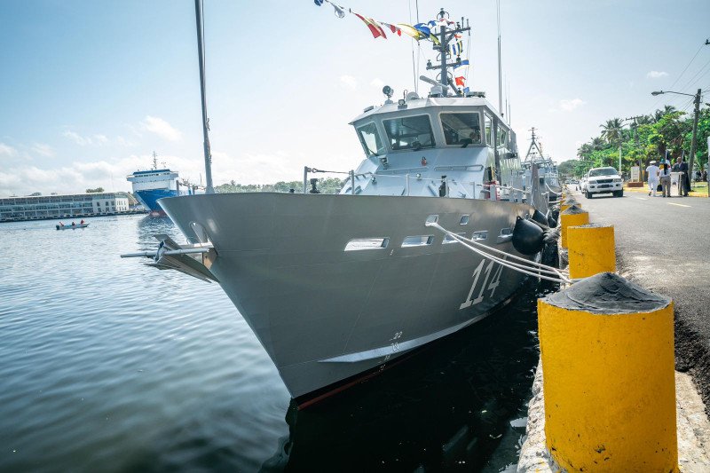El guardacostas “Arcturus” GC-114 integrado para la seguridad marítima dominicana.