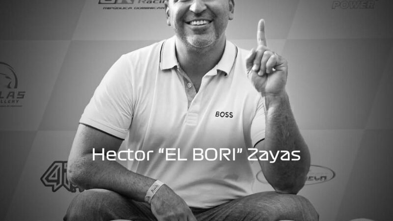 El piloto de carreras Héctor “El Bori” Zayas muere en accidente