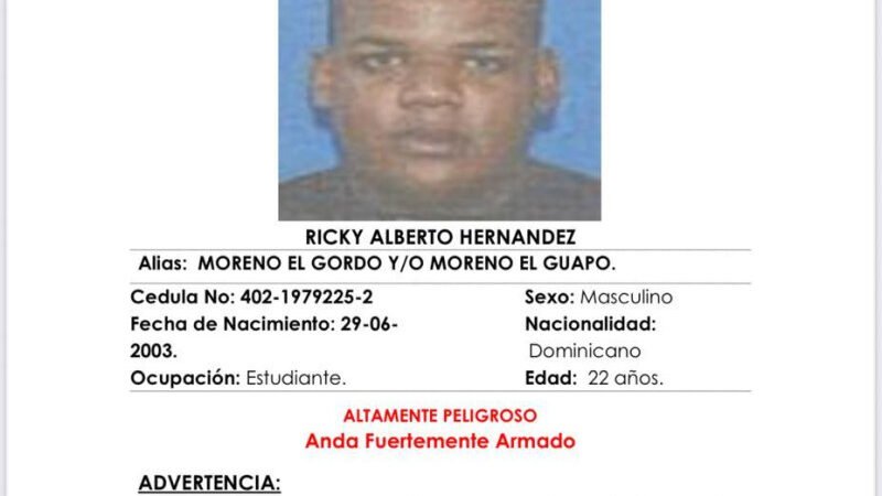  “Moreno el Guapo”  ultima un testigo en juicio en San Francisco de Macorís