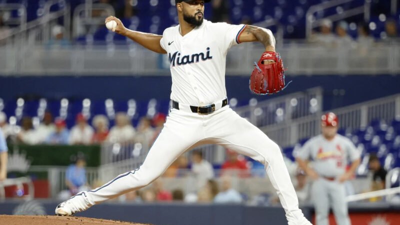 7 entradas impecables y los Marlins vencen San Luis
