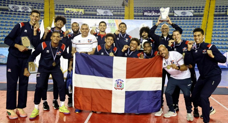 Dominicana gana el oro en la Copa Panamericana Sub-23 de Voleibol