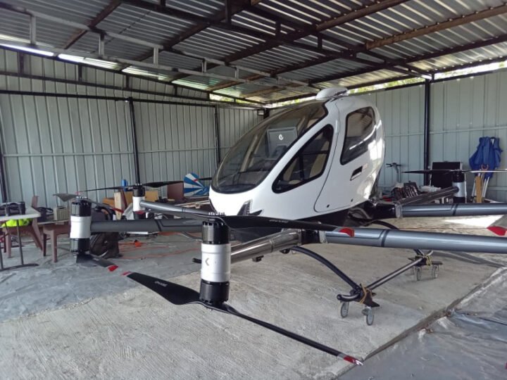 Turismo tendrá el primer taxi volador sin piloto en RD
