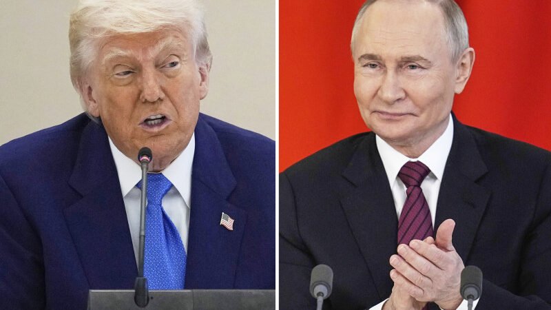 Trump sopesa la posibilidad de incluir «algunos líderes europeos» en reunión con Putin y Zelenski