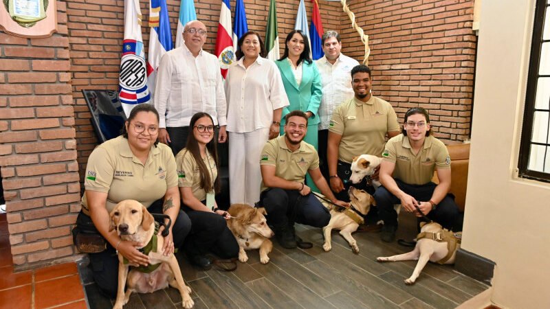 Entrenarán perros rescatados en sanidad agropecuaria