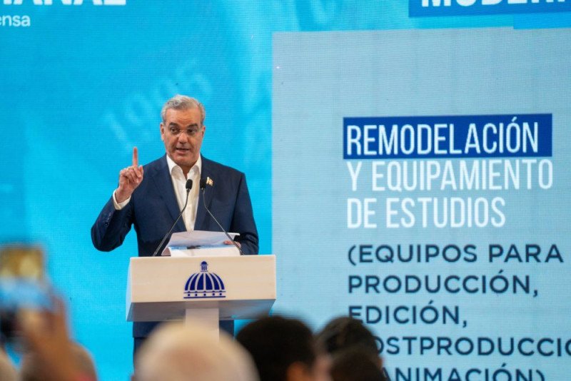 Escenario donde Luis Abinader defiende su Gobierno