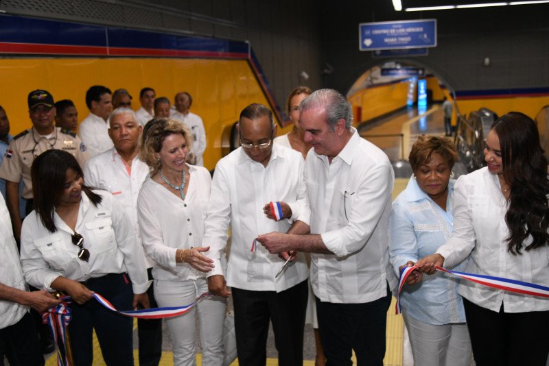 Ponen en marcha trenes de seis vagones para el Metro de Santo Domingo