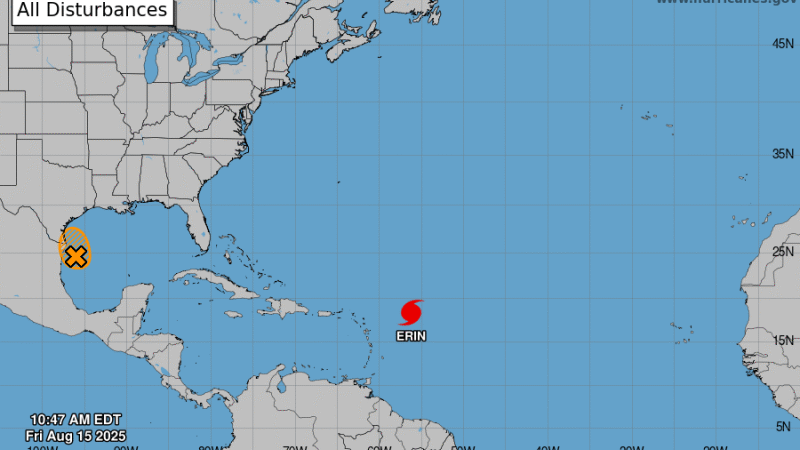 Erin ya es el primer huracán de la temporada 2025