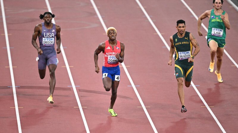 Alexander Ogando gana y avanza a las semifinales del Mundial de Atletismo