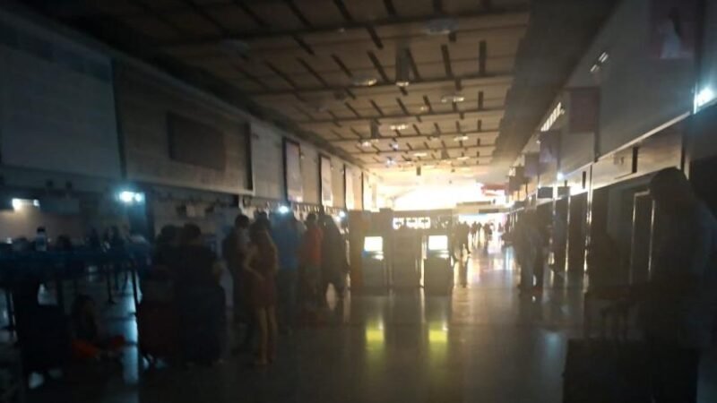 Aerodom normaliza operaciones en el AILA tras corte eléctrico programado en la madrugada
