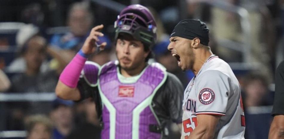 Daylen Lile electriza la noche con jonrón dentro del parque y da triunfo a los Nacionales sobre los Mets