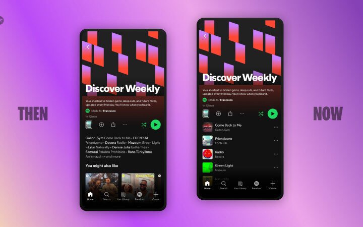 Spotify permite buscar y reproducir canciones  gratuita