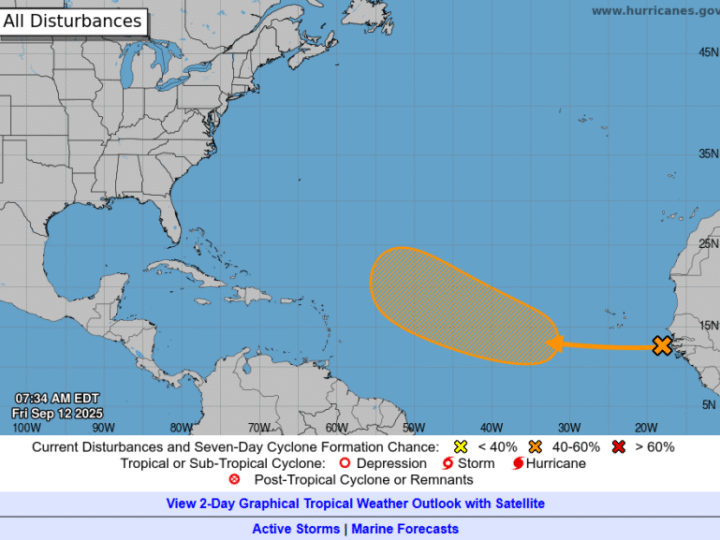 Onda tropical que podría convertirse en ciclón