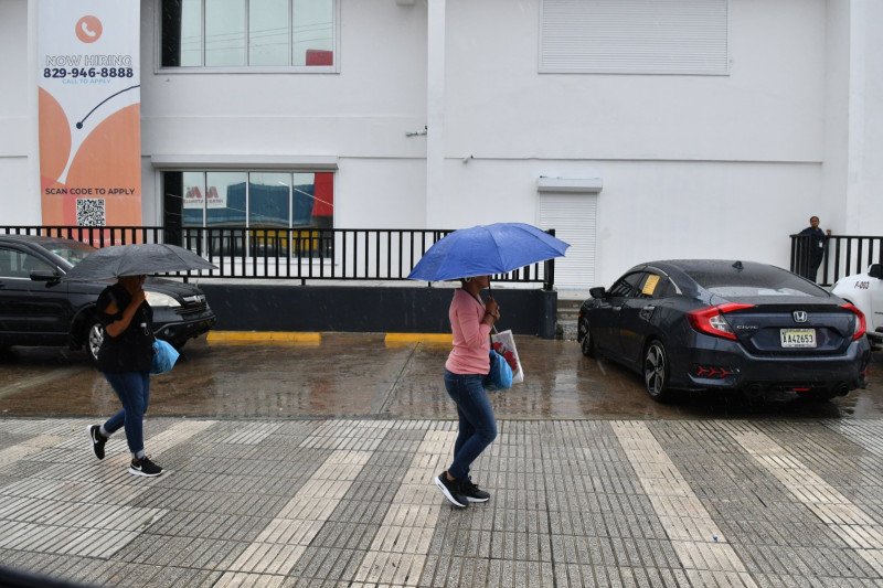 Fuertes aguaceros incidirán en gran parte del país