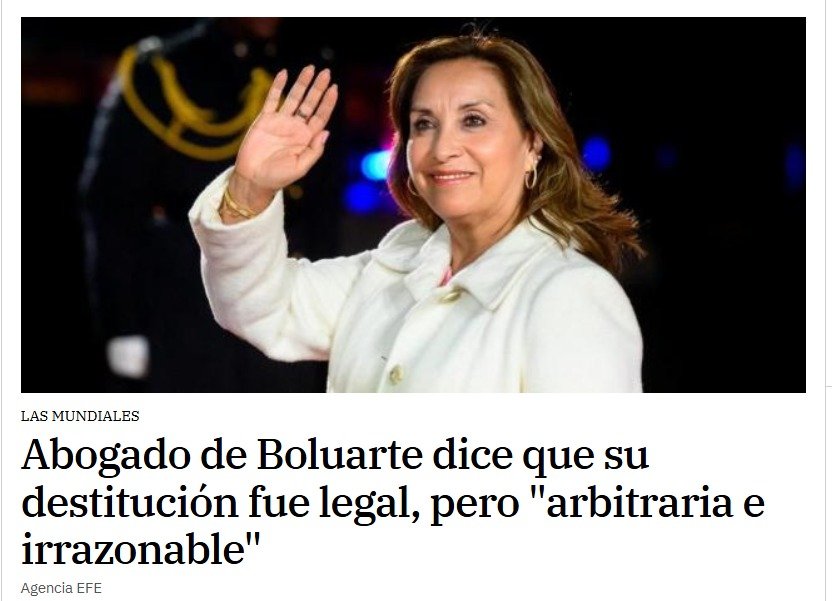 Considera, que las decisiones que pueda tomar el Congreso cuando se acerquen las elecciones, «no sean razonables» y más bien «sean de termómetros electorales»