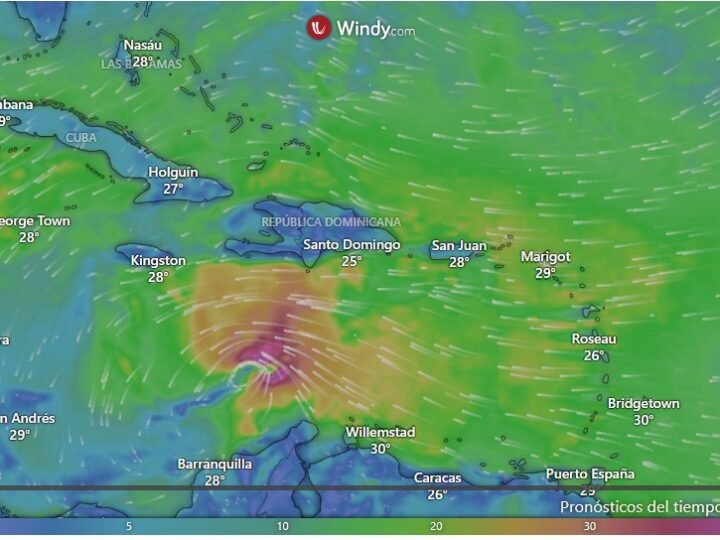 Fotorreportaje del resultado de la Tormenta Melissa en Santo Domingo