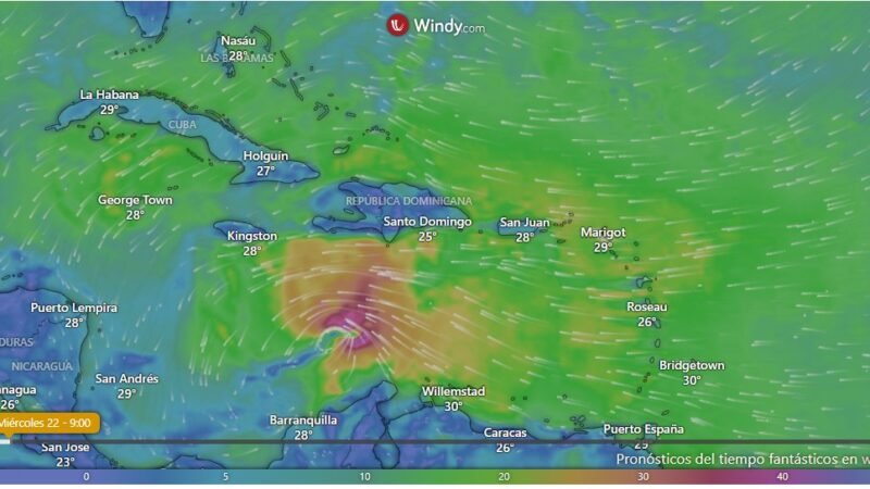 Fotorreportaje del resultado de la Tormenta Melissa en Santo Domingo