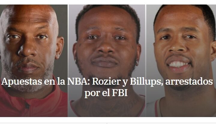 Billups y Rozier dos de las seis personas arrestadas en relación con la investigación
