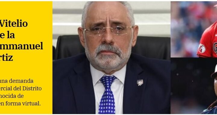 Vitelio Mejía ante la demanda de Emmanuel Clase y Luis Ortiz