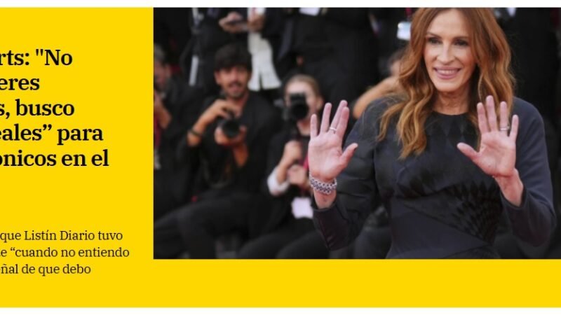 «No busco mujeres ejemplares, busco mujeres reales” para los protagónicos en el cine