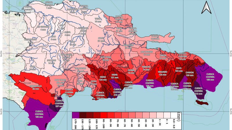 Indomet advierte inundaciones repentinas y mucha lluvia