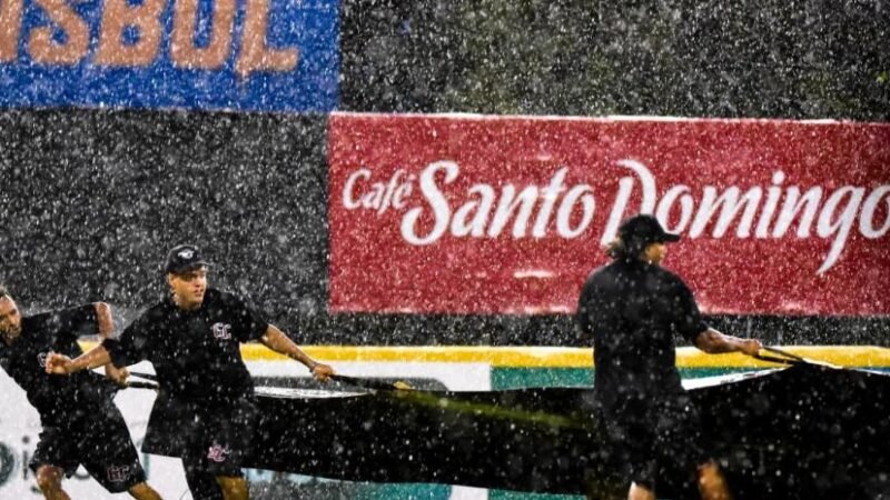 Suspenden juegos de beisbol debido al paso de la tormenta Melissa