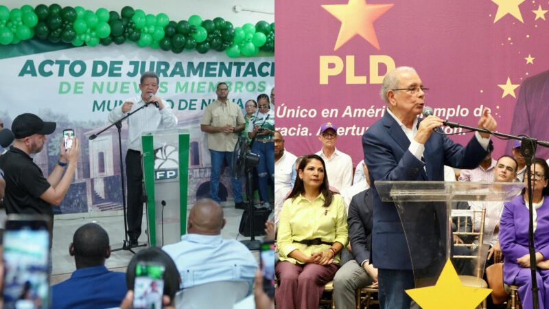 Leonel y Danilo dicen sus partidos están mejor posicionados ante PRM