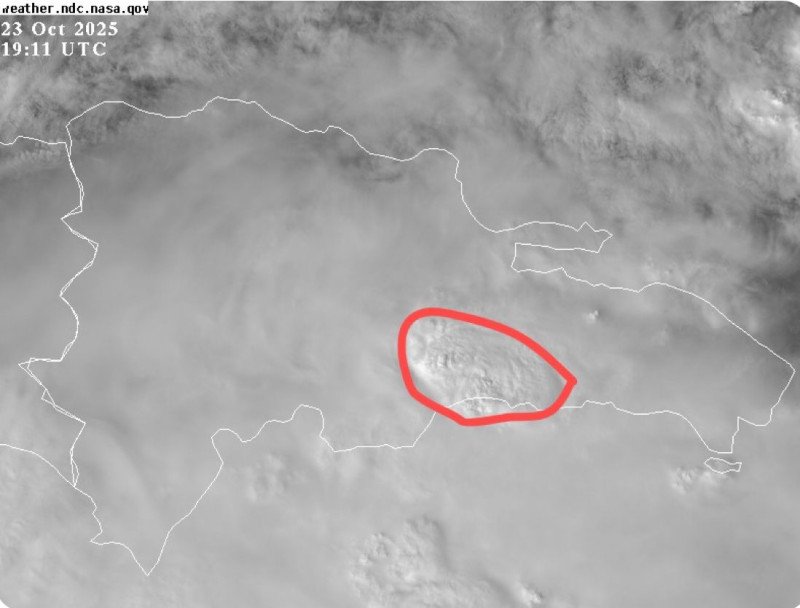 Continuarán las lluvias la noche de este jueves