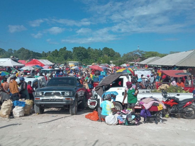 Activo mercado dominico-haitiano despues de Melissa