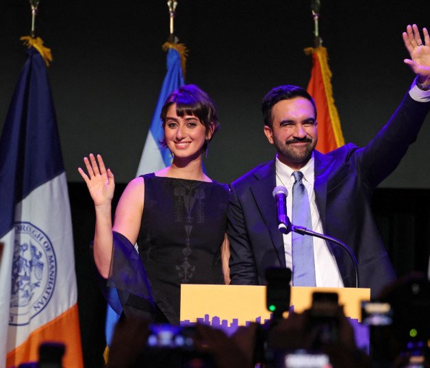 La esposa de Zohran Mamdani, el nuevo alcalde de Nueva York