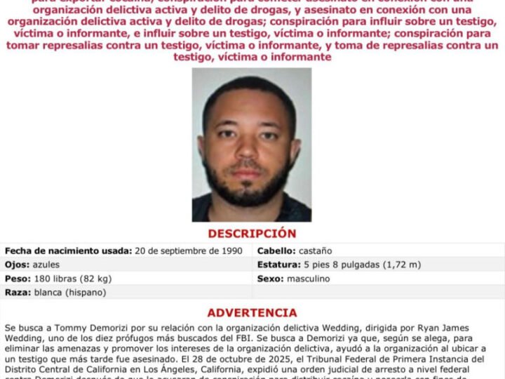 EEUU en RD difunde búsqueda de dos peligrosos fugitivos del FBI
