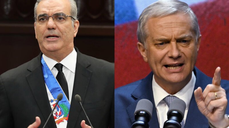 Abinader felicita a José Antonio Kast, presidente electo de Chile