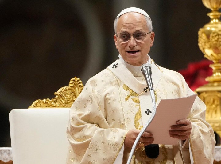 El Papa recuerda a Gaza en su primera homilía navideña pidiendo paz