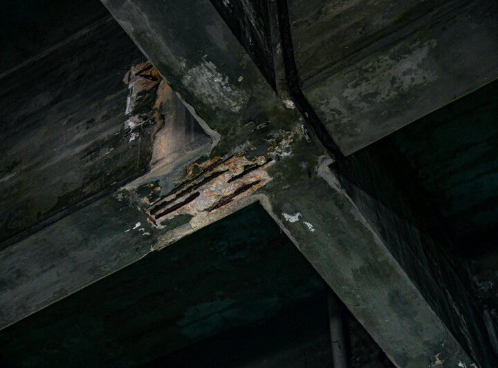 Fallas debajo del Puente Duarte pone en peligro la estructura