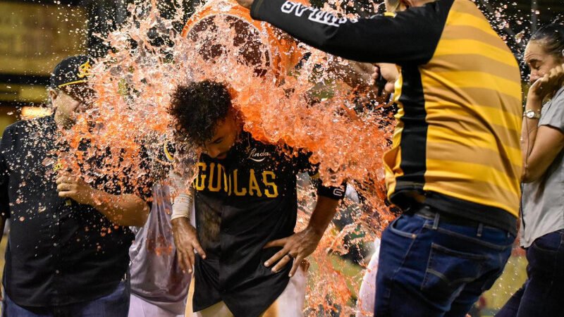 Águilas Cibaeñas dejan a Gigantes en el terreno con hit de Ezequiel Durán