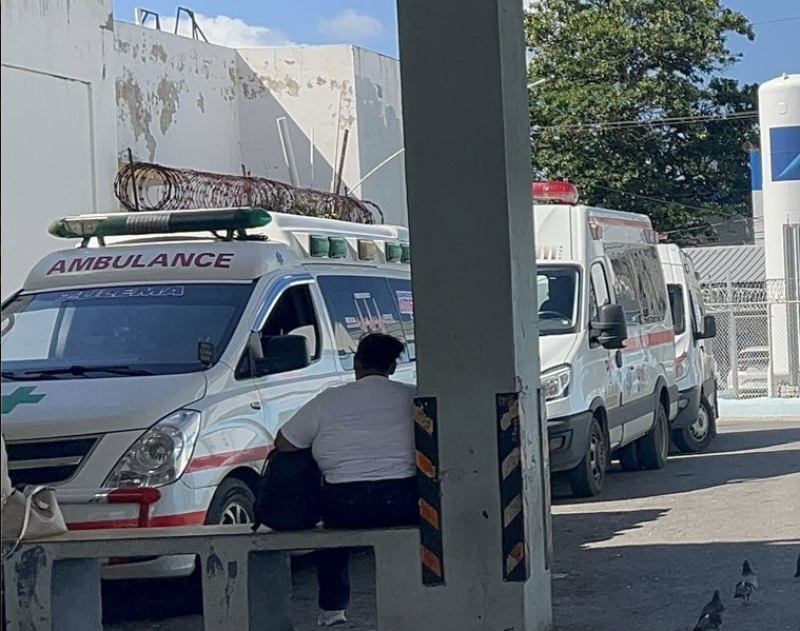 Ambulancias no operan por falta de camillas en el Cabral y Baéz en Santiago