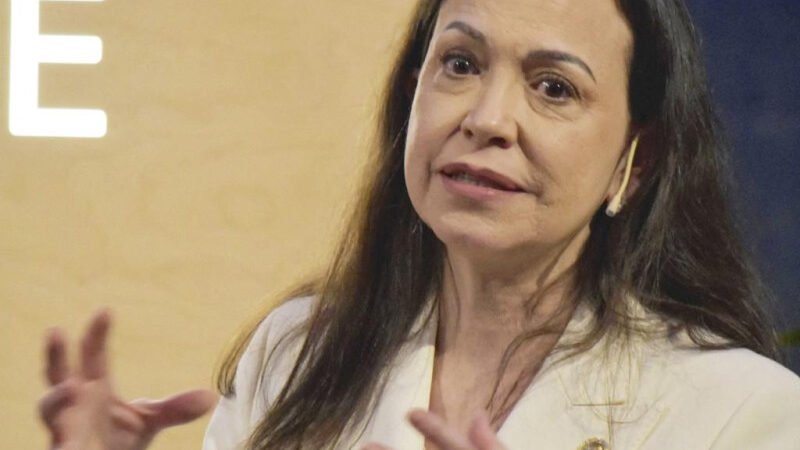 Corina Machado será presidenta de Venezuela «cuando llegue el momento»