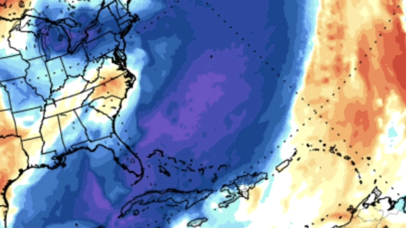 El frente frío que afecta a los dominicanos desde el en 2010