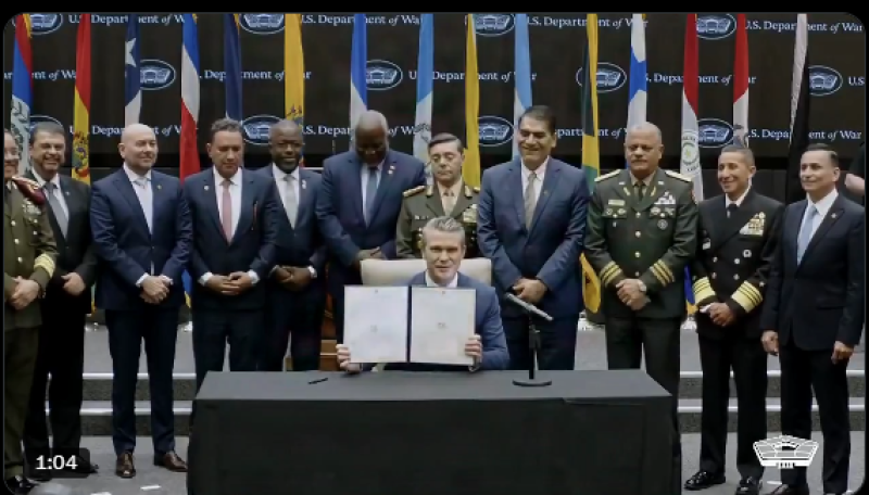 RD rubrica un fuerte acuerdo con EE.UU. y otros países de Latinoamérica para combatir al «narcoterrorismo»