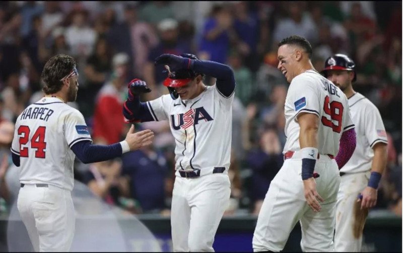 Aaron Judge se luce en defensa y la saca; EE.UU impone su jerarquía