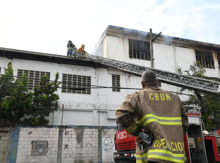 El incendio de Banreservas fue a las 2:00 de la mañana