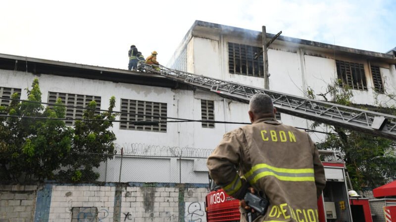 El incendio de Banreservas fue a las 2:00 de la mañana