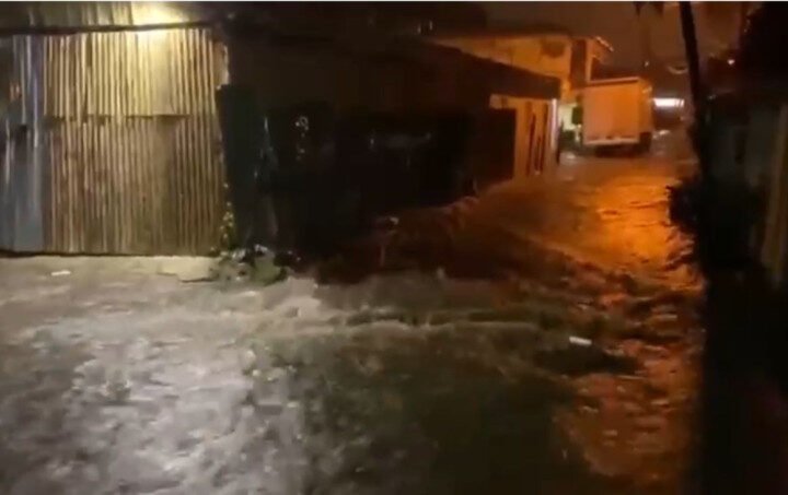 Fuertes lluvias provocan inundaciones en Dajabón