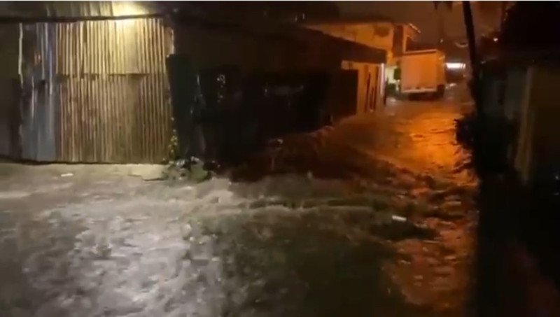 Fuertes lluvias provocan inundaciones en Dajabón