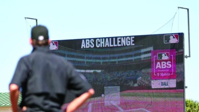 Los árbitros robot de Grandes Ligas