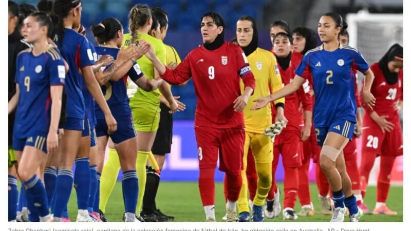 Al menos cinco jugadoras de fútbol iraníes obtienen el asilo en Australia