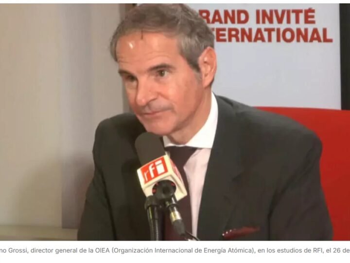 «Irán tiene suficiente uranio para fabricar diez armas nucleares», dice Rafael Grossi a RFI