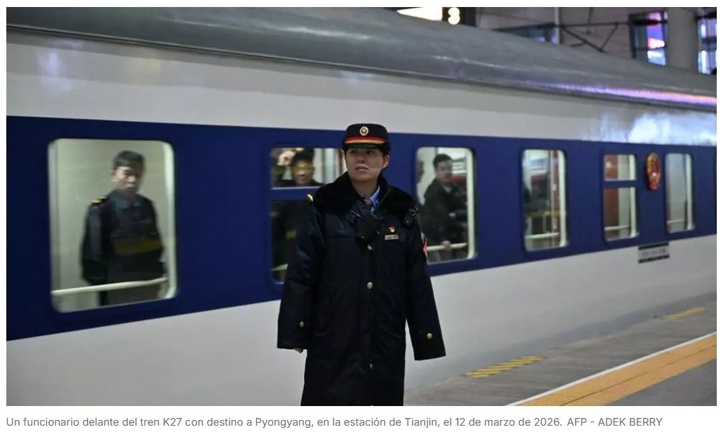 Reanudan servicio de tren entre China y Corea del Norte