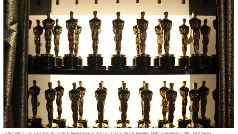 En Oscar,  se vota para elegir la Mejor película